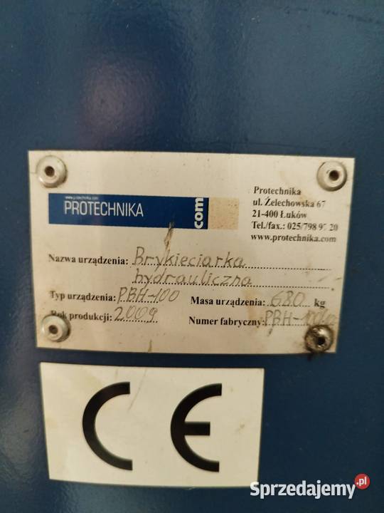 Brykieciarka hydrauliczna podkarpackie Gać