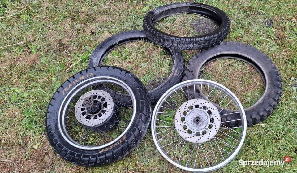 Koła opony felgi DID yamaha 600tt 600 enduro mazowieckie Gołębiówka