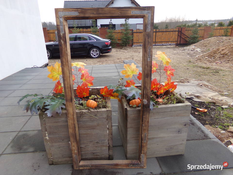 Rama okienna lustro aranżacja wnętrz 51x102