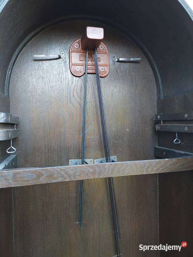 131 Stary zegar podłogowy baba Mauthe secesja Tczew