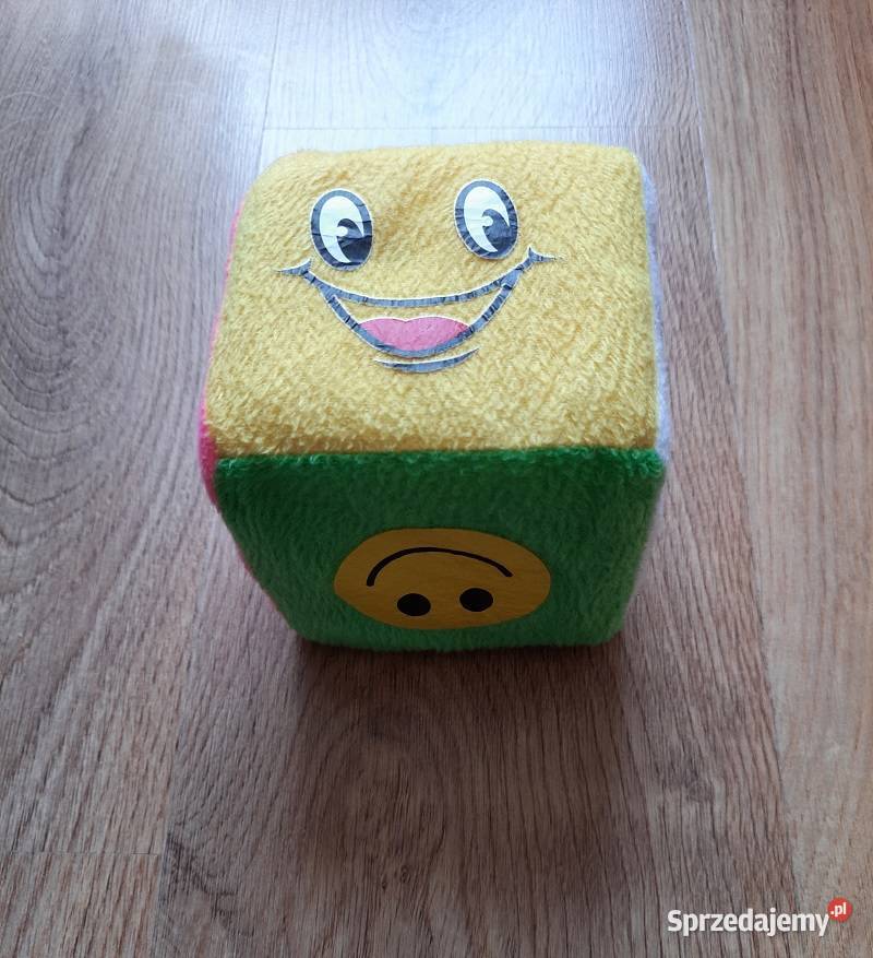 Duża kolorowa kostka edukacyjna grzechotka Warszawa sprzedam