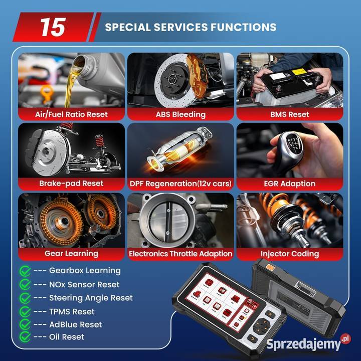 Ancel fx6100 wszystkie systemy 15 funkcji śląskie Siemianowice Śląskie