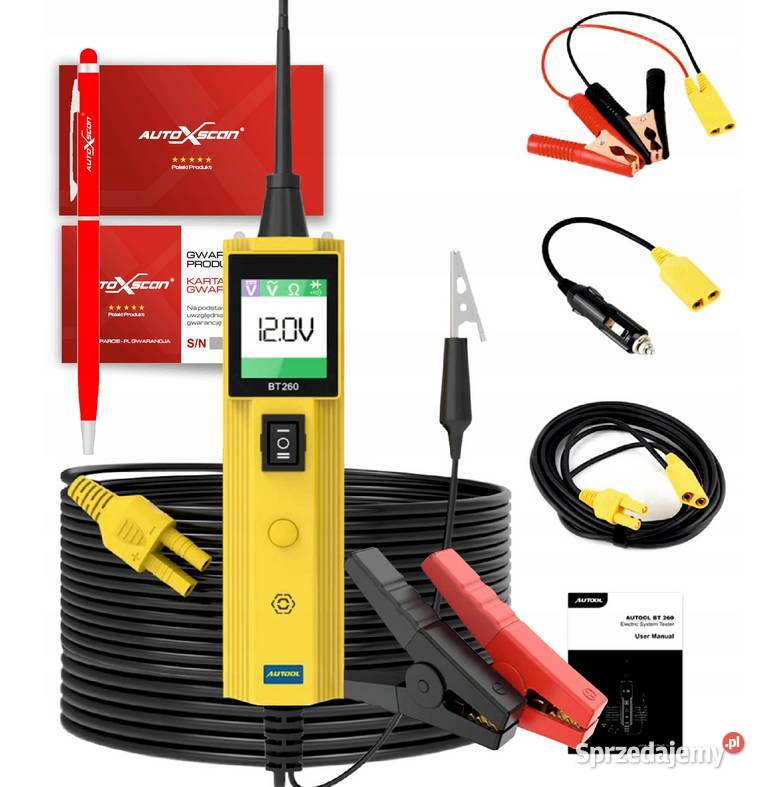 AUTOOL BT260 Tester obwodów tester przekaźników Gorzów Wielkopolski