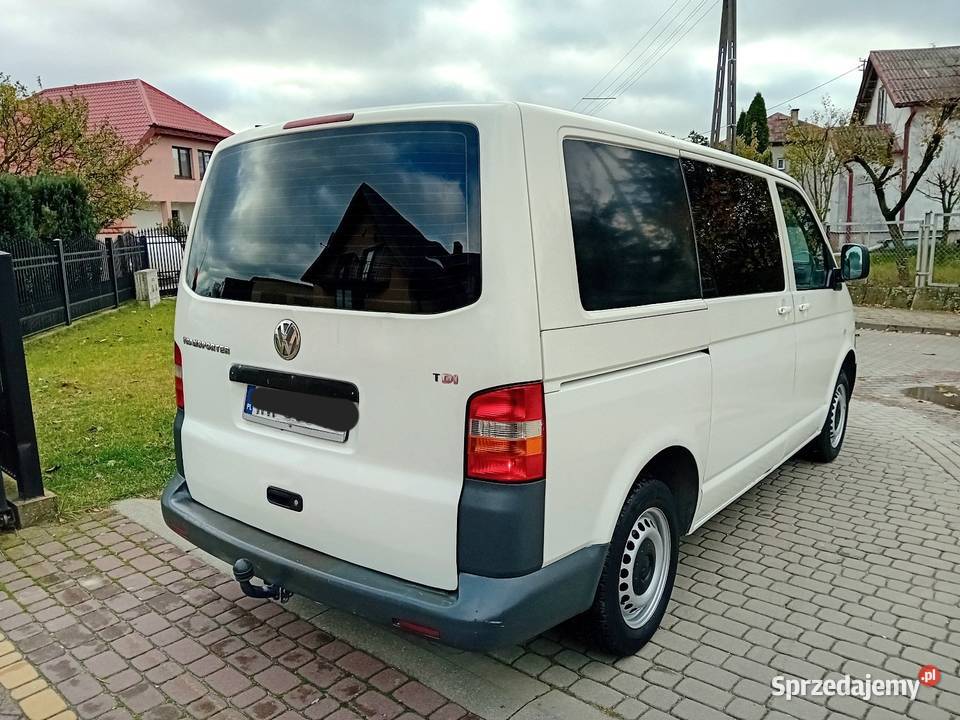 Volkswagen Transporter T5 19 TDI 105 6 osobowy Raciąż