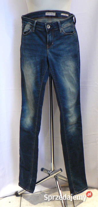 GUESSsuper jeansy skiny rurki28 Spodnie Odzież damska Łódź sprzedam