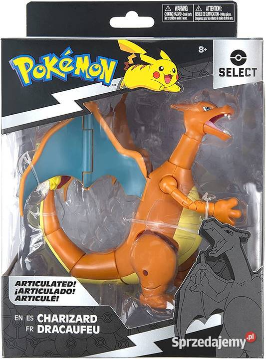 Figurka POKEMON Glurak Charizard 15 Deluxe 15 Mogilany sprzedam