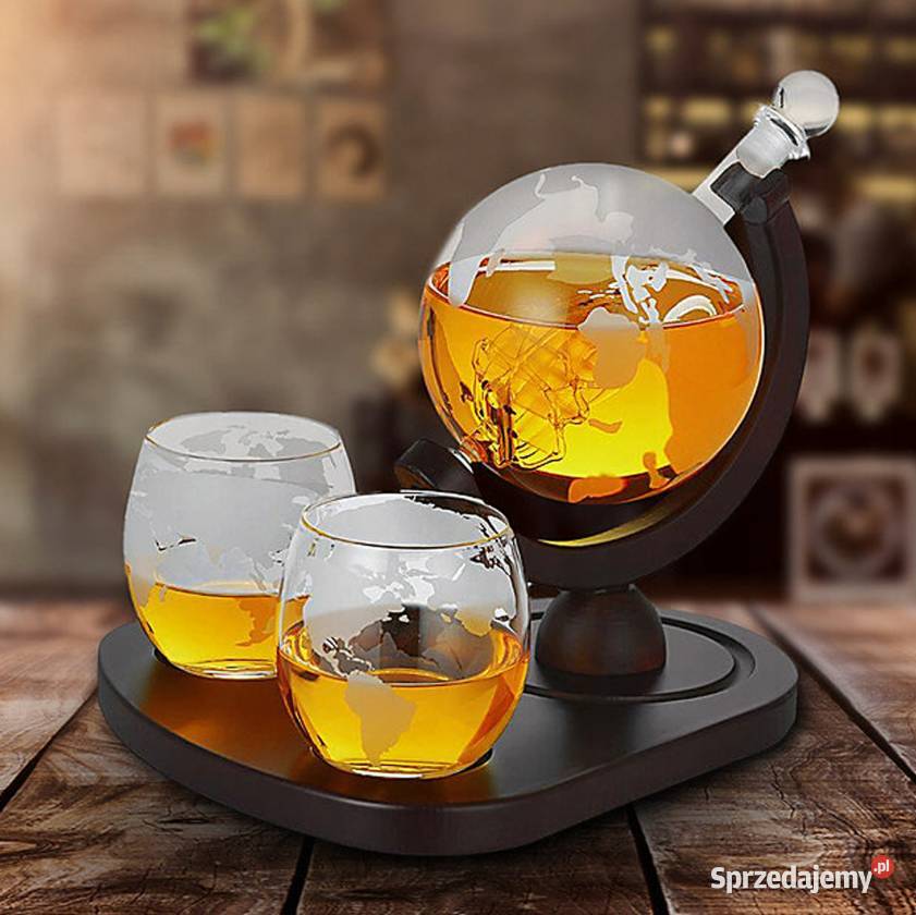Zestaw do Whisky Karafka na Alkohol GLOBUS Kornica