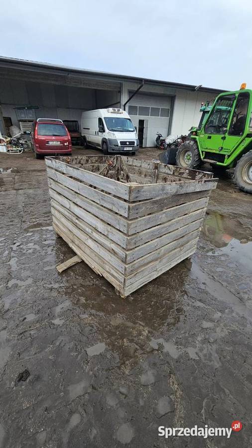 Skrzyniopaleta 160x120 skrzyniopalety wielkopolskie Trzebisławki