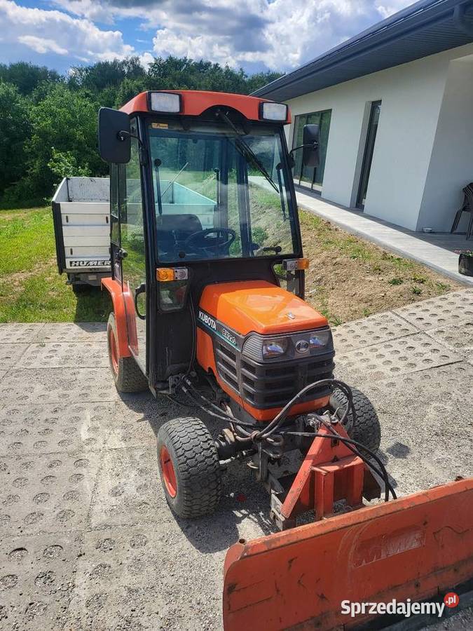 Kubota bx220 z pługiem 4x4 Tymowa