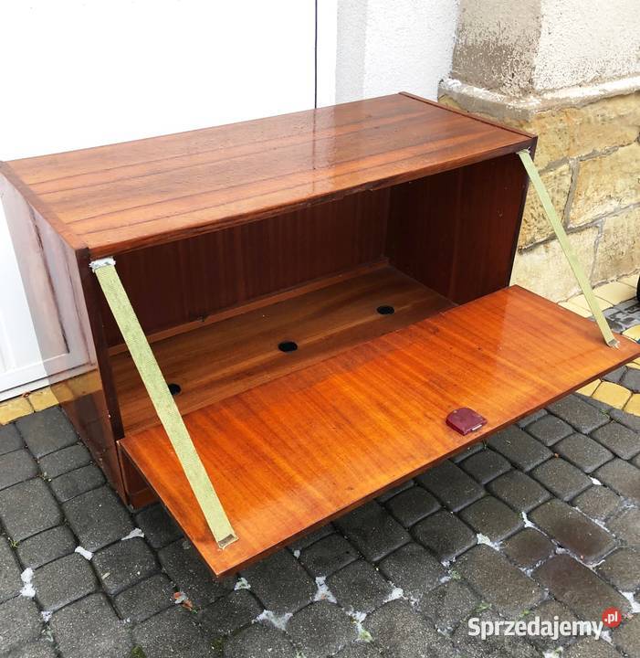 Komoda schowek na pościel bieliżniarka 1970 PRL Kalwaria Zebrzydowska