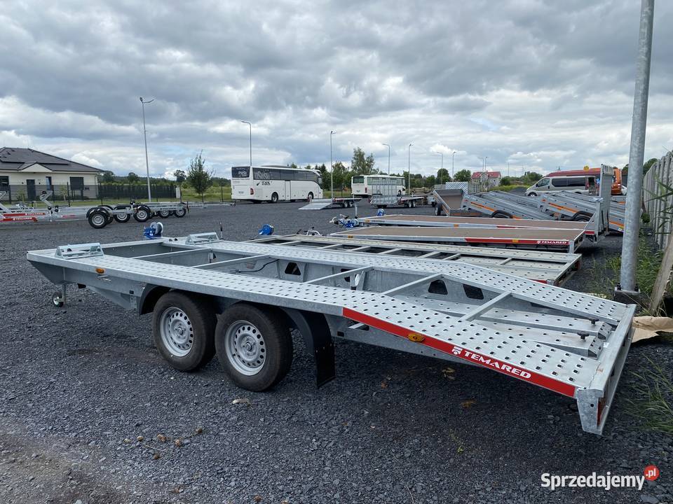 Przyczepa laweta TEMARED CAR PLUS 50202 S 35T Pozostałe zachodniopomorskie Stargard