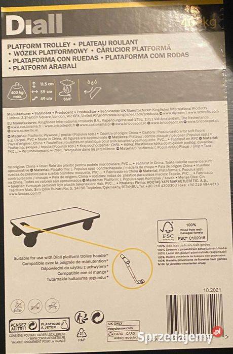 Platforma transportowa DIALL 400 Choszczno