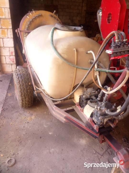 opryskiwacz sadowniczy ślęza z dużym koszem łódzkie Drzewica