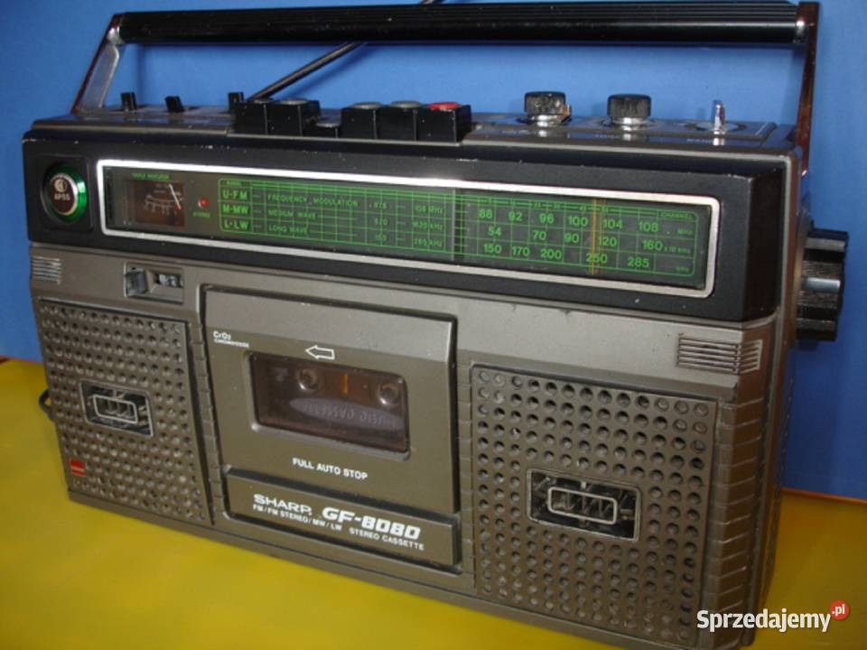 Radiomagnetofon SHARP GF8080