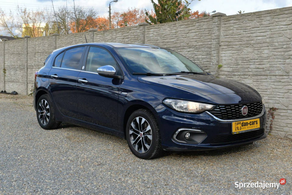 Fiat Tipo 14 95 hatchback LED Alufelgi Bluetooth elektrochrom. lusterko wst. Dąbrowa Górnicza sprzedam