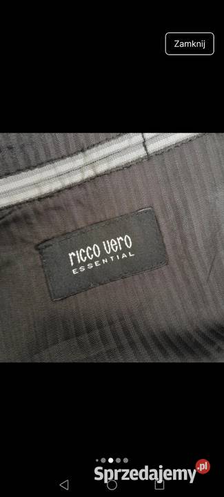 Marynarka czarna tenisowy prążek oversize Marynarki i żakiety Krosno