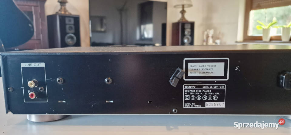 SONY CDP 311 odtwarzacz kompaktowy CD player Międzychód