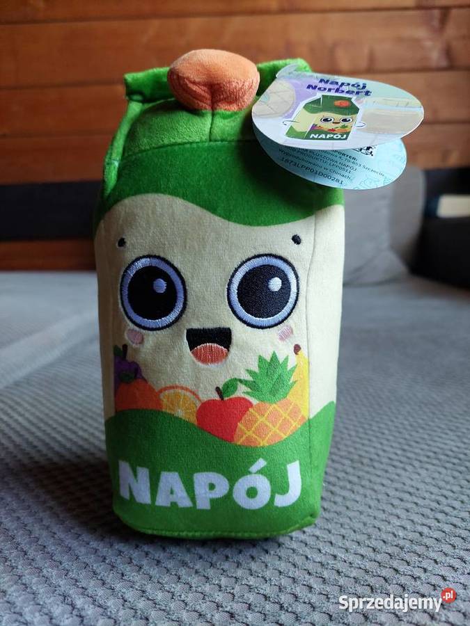 nowa z metką maskotka Napój Norbert Gang Kraków