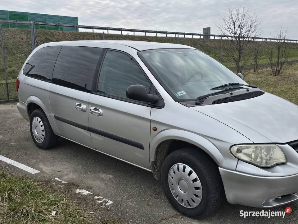 ŁADNY Grand Voyager Chrysler Stown Go 28 CRD Mińsk Mazowiecki sprzedam