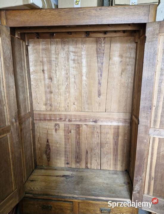 Szafa dębowa 100 letnia podkarpackie Witkowice