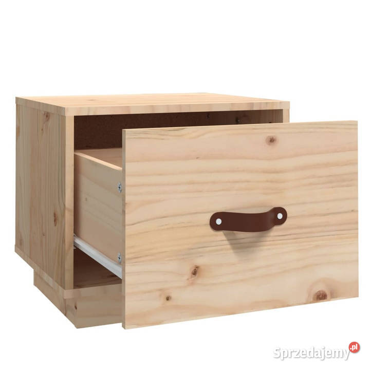 Szafki nocne 2 40x34x35 lite drewno sosnowe mazowieckie