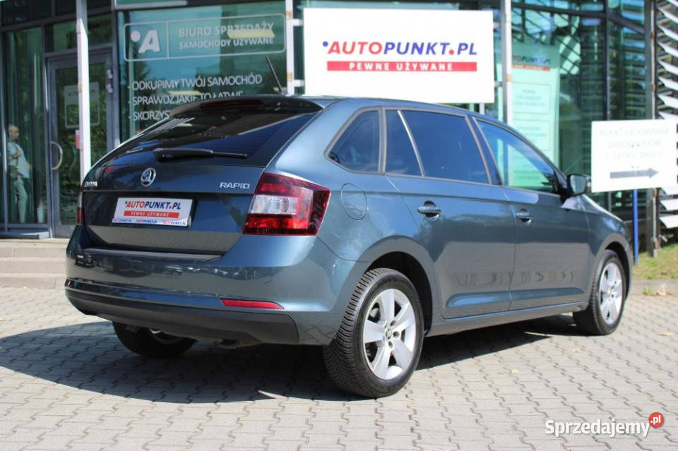 Skoda Rapid 2018r Salon IWŁ ASO Nowe Opony Chorzów