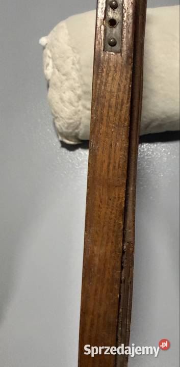 Owalne lustro art dco z lat 30 czeczotka Lednica Górna