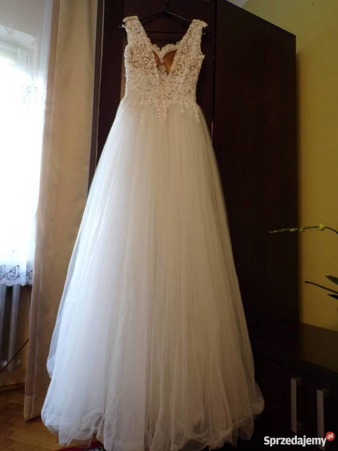 Sprzedam suknię ślubna rozmiar 3436