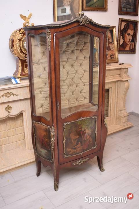 Witryna Szafa Styl Art Deco Szafka Pomocnik Kraków