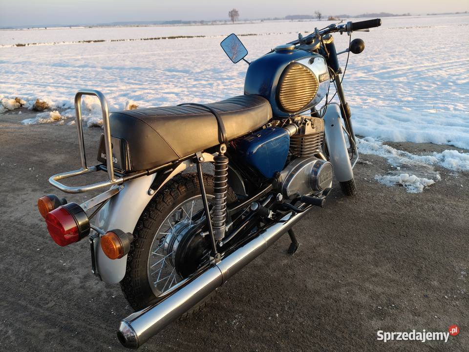 MZ TS 250 1975r z dokumentami do rejestracji Nowe Skalmierzyce sprzedam