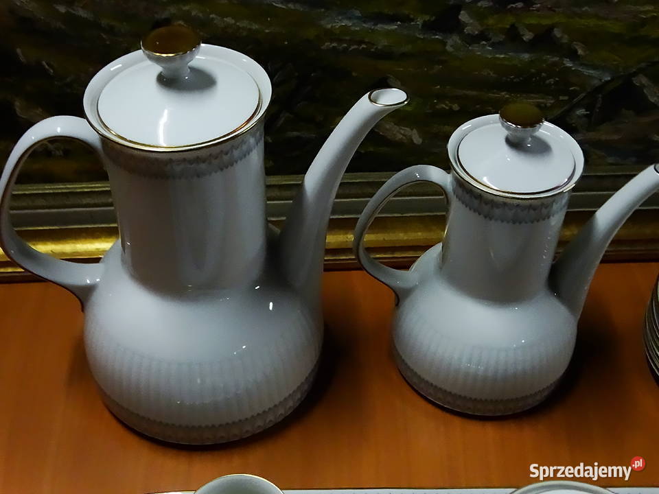 Porcelanowy serwis kawowy marki Knigliche