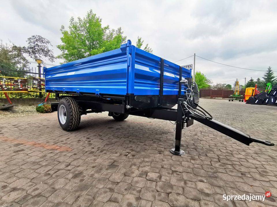 Przyczepa rolnicza EUROMASZ EUROMASZ 3 TONOWA nieuszkodzony Przemyśl sprzedam