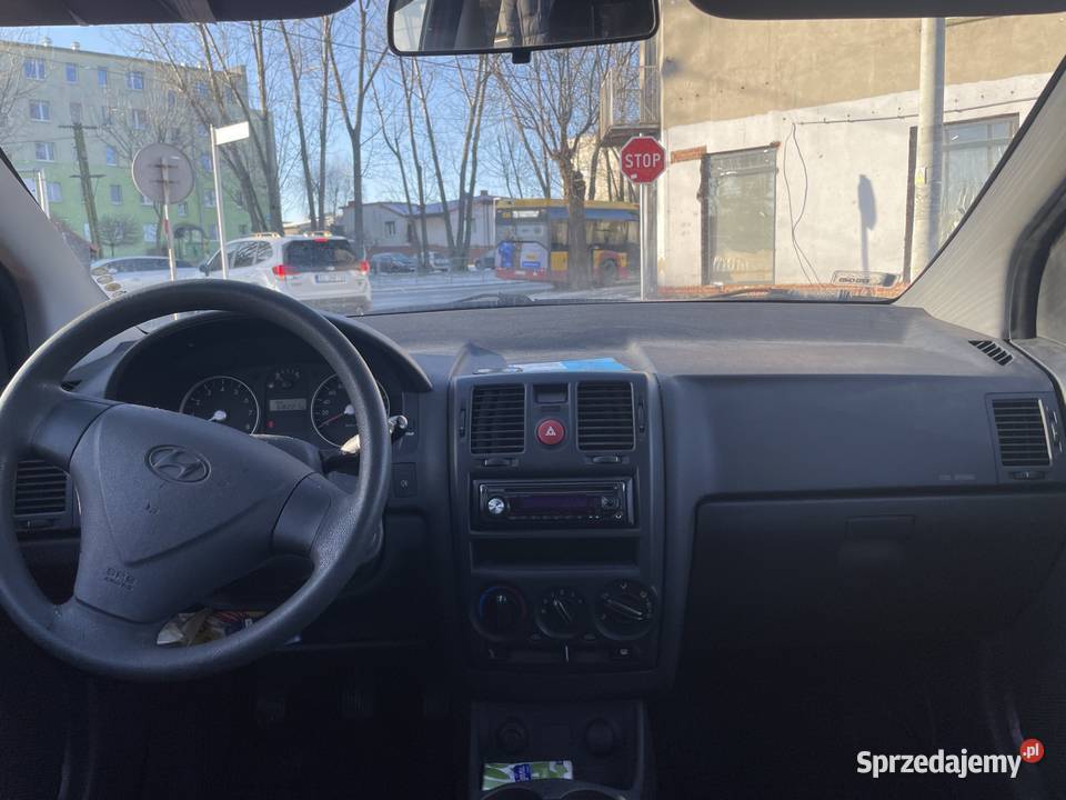 Hyundai Getz Comfort 11 66 2008 1 właściciel łódzkie Rąbień AB