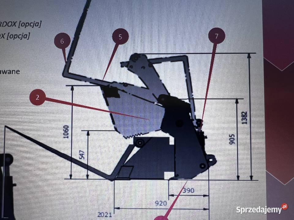 Łyżka 6 w 1 szufla budowlana widły zęby manitou Kutno sprzedam