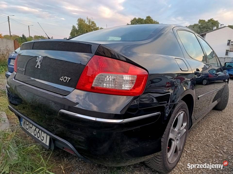Ładny Sprawny PEUGEOT 407GT 20HDI 136 6bieg manualna Łaskarzew