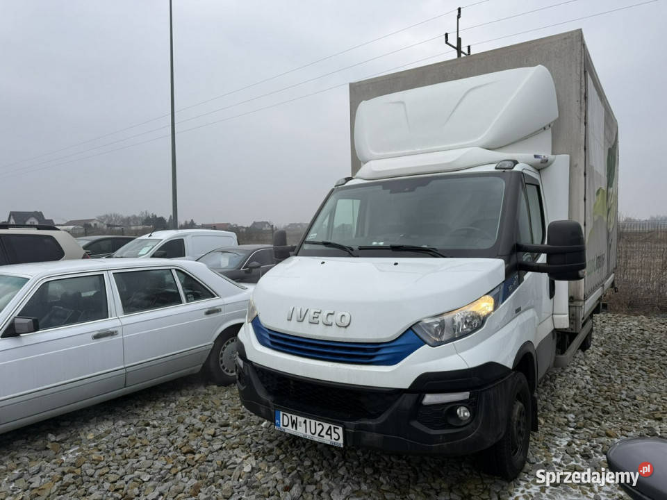 Iveco Daily 35S14 35S14N 30 CNG plandeka winda benzyna+CNG Wojkowice