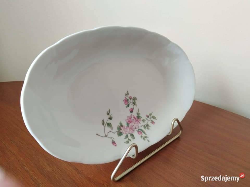 Półmisek porcelanowy pnącze kwiatów
