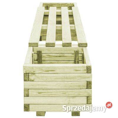 vidaXL Ławka ogrodowa z donicami impregnowane Warszawa sprzedam