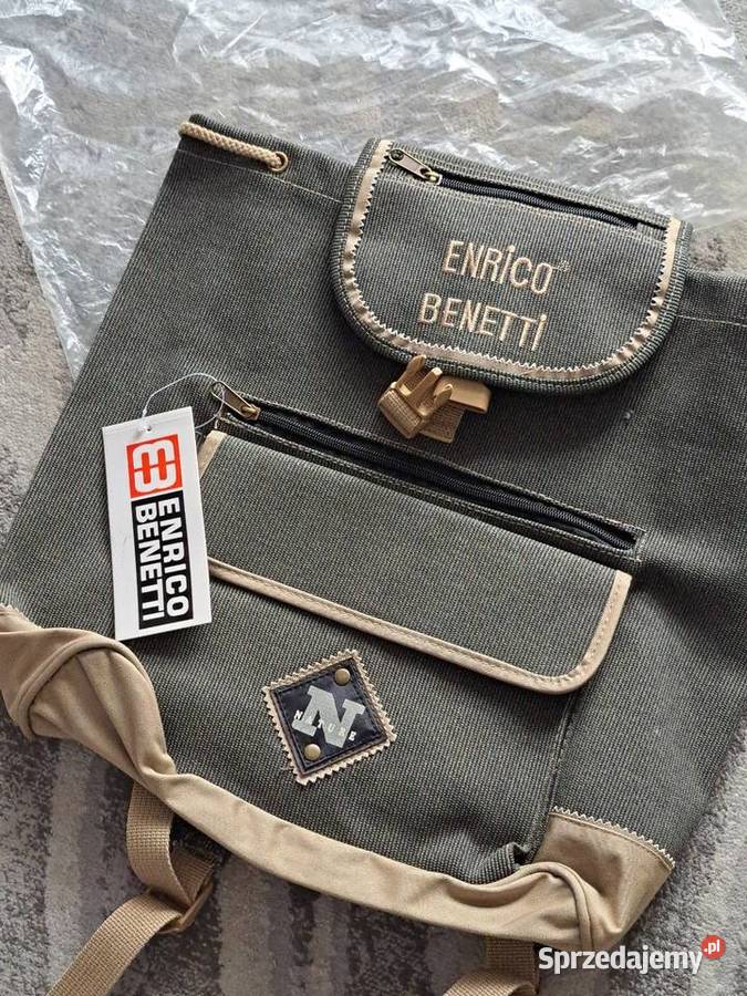 Kultowy plecak Enrico Benetti lata 90te Radom