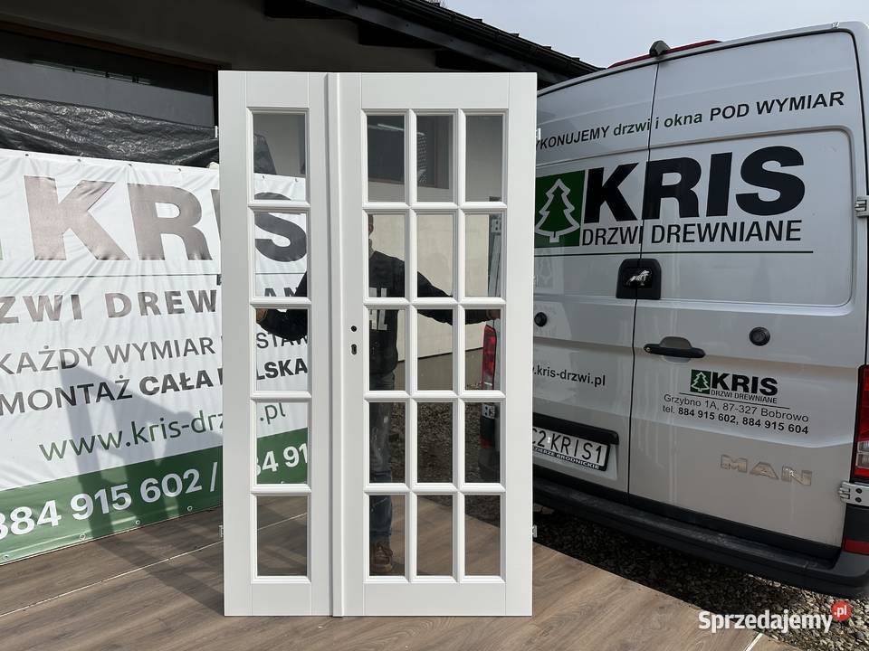 Drzwi zewnętrzne drewniane SCHLAGE NA KAŻDY 140cm Grzybno sprzedam