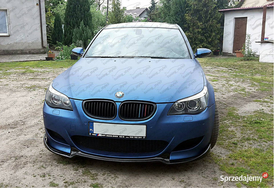 BMW E60 SPOILER HARTGE ZDERZAKA M5 SPLITER E60 M Tuning sprzedam