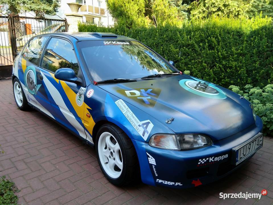 Honda Civic rajdowa RSMP RO KJS Lublin