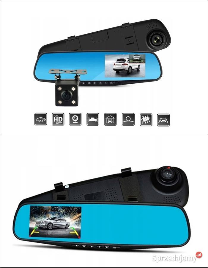 Rejestrator DVR kamera cofania małopolskie Kraków