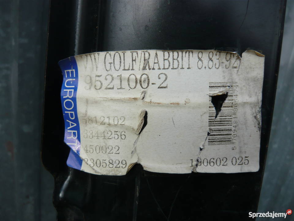 vw golf 2 błotniki progi wszystko Grajewo sprzedam