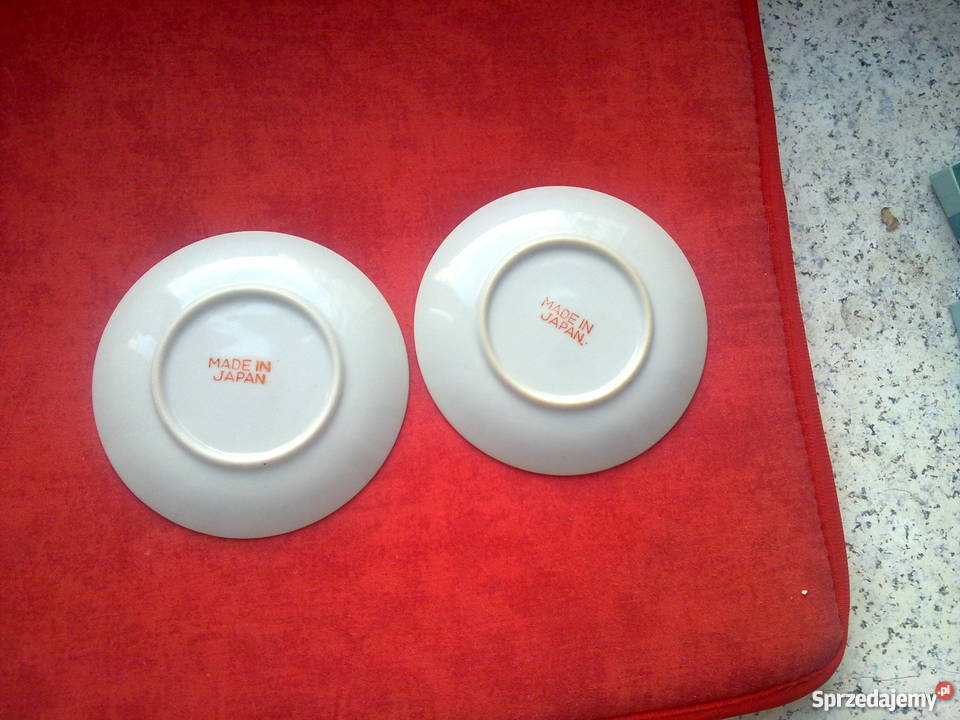 Talerzyki deserowe ręcznie malowane Warszawa sprzedam