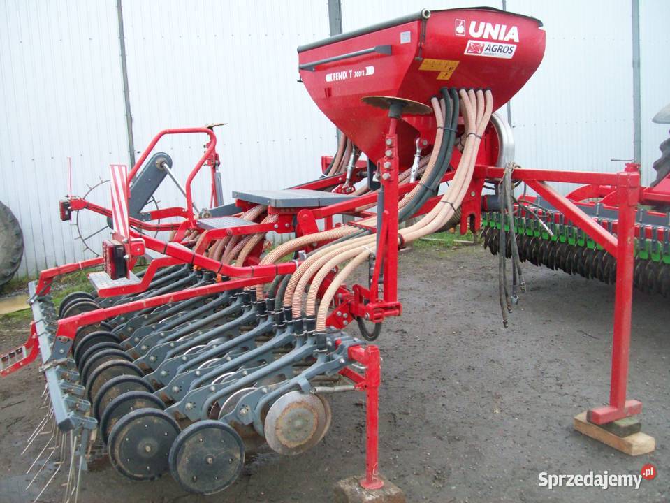 Agregat uprawowo siewny Unia Fenix 7003 Zawiercie