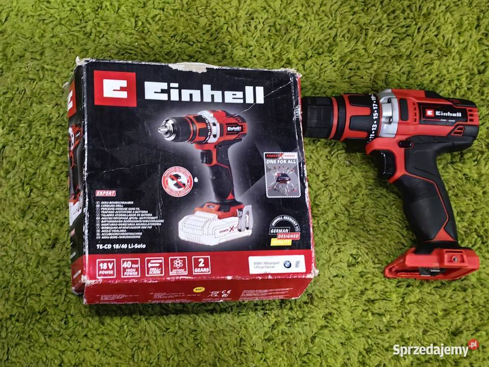 Wiertarkowkrętarka Einhell TECD 1840 nowa Inczew sprzedam