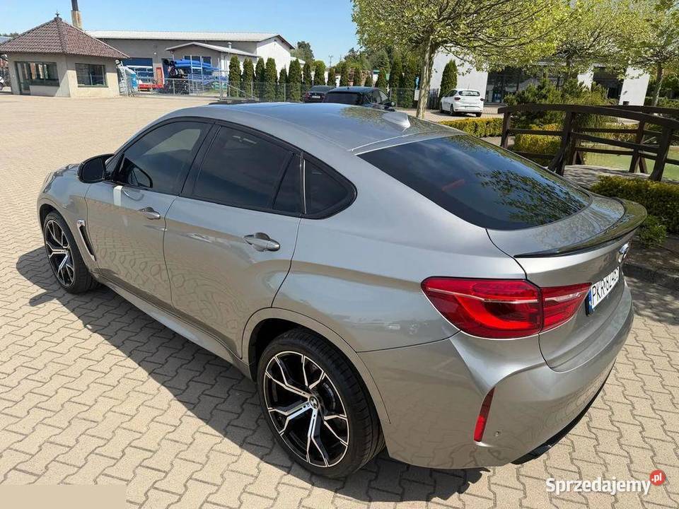 BMW X6M 44 benzyna 575 2017r Stan perfekcyjny 4395cm3 Krotoszyn sprzedam