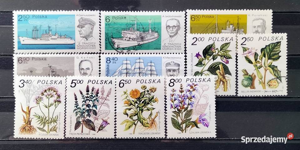L Znaczki polskie 1980 kwartał III