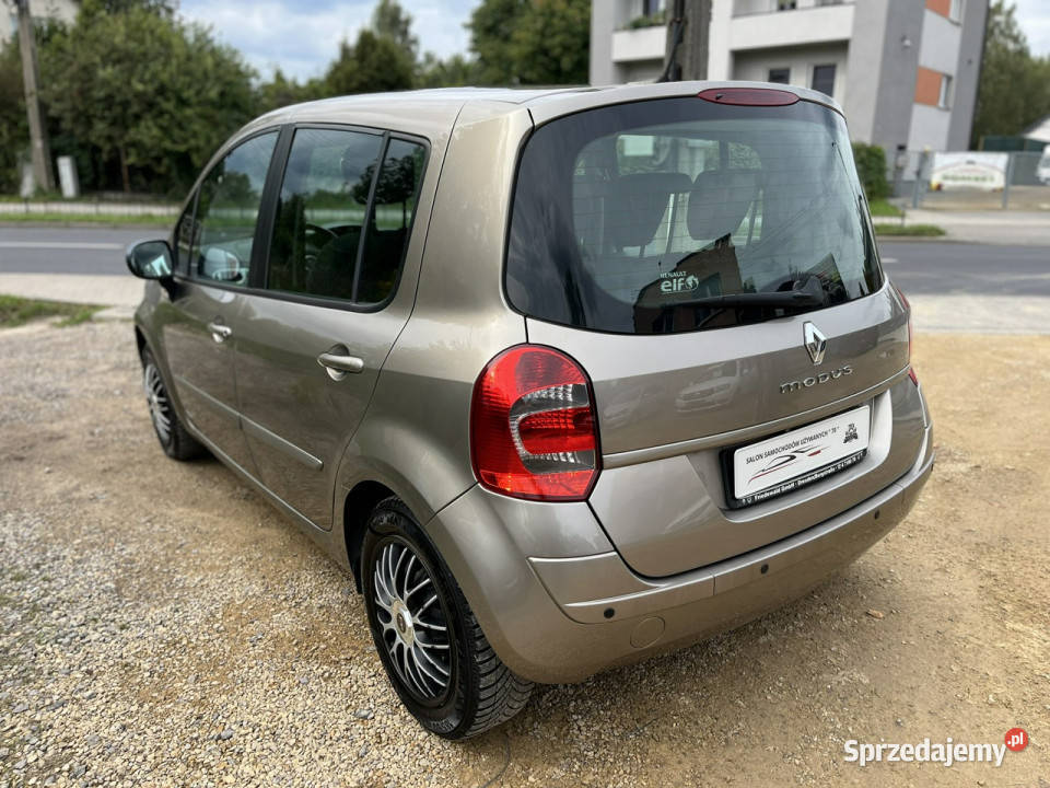 Renault Modus 16 Automat Klima Alu EL szyby Bez czujnik deszczu śląskie Częstochowa